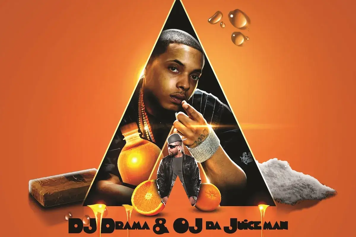 DJ Drama & OJ da Juiceman. Okładka mixtape'u, która pokazuje, czym się różni mixtape od albumu, z artystami i pomarańczowym motywem.